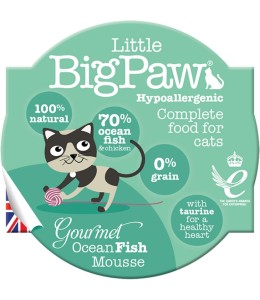 Little Big Paw Cat Gourmet Fish Mousse 85g