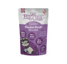 Little Big Paw Cat Gourmet Tender Duck Mousse 85G Pouch