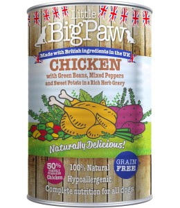 Little Big Paw Dog Chicken 390g Tin