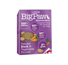 Little Big Paw Dog Duck & Vegetable Dinner 150g