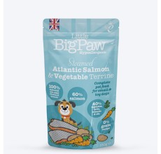Little Big Paw Dog Steamed Atlantic Salmon & Vegetable Terrine 150g Pouch