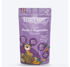Little Big Paw Dog Tender Duck & Vegetable Dinner 150g Pouch