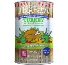 Little Big Paw Dog Turkey 390g Tin
