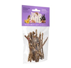 Little One snack Yummy branches with petals and grasses 35g
