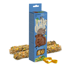 Little One Sticks for guinea pigs, rabbits and chinchillas with vegetables 2x60g