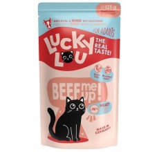 Lucky Lou Lifestage Adult Poultry & Beef Wet Cat Food (125 g)