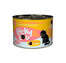 Lucky Lou Lifestage Adult Poultry & Lamb Wet Cat Food (200 g)