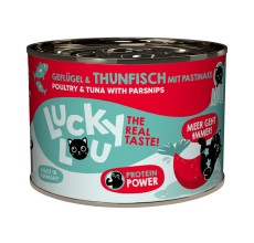 Lucky Lou Lifestage Adult Poultry & Tuna Wet Cat Food (200 g)
