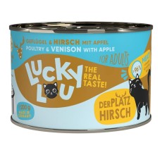Lucky Lou Lifestage Adult Poultry & Venison Wet Cat Food (200 g)
