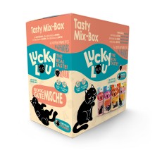 Lucky Lou Lifestage Adult Tasty-Mix Wet Cat Food (6 x 125 g)