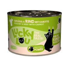 Lucky Lou Lifestage Kitten Poultry & Beef Wet Cat Food (200 g)