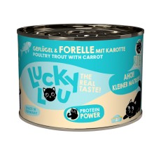 Lucky Lou Lifestage Kitten Poultry & Trout Wet Cat Food (200 g)