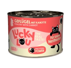 Lucky Lou Lifestage Kitten Poultry Wet Cat Food (200 g)