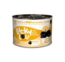 Lucky Lou Lifestage Sterilized Poultry & Beef Wet Cat Food (200 g)