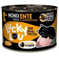 Lucky Lou SuperMono Duck Wet Cat Food (200 g)