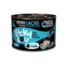 Lucky Lou SuperMono Salmon Wet Cat Food (190 g)