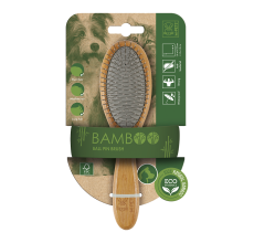 M-Pets Bamboo Ball Pin Brush