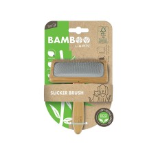 M-Pets Bamboo Slicker Brush M