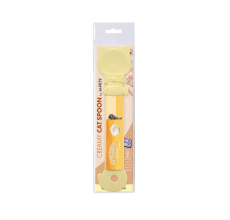 M-PETS Creamy Cat Spoon – Sunshine Yellow