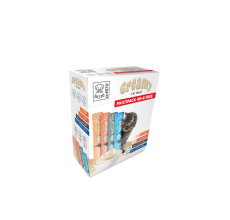 M-PETS Creamy Treats for Cats Multipack 40 + 8 Gratis (Crab x12, Salmon x12, Cod & Beef x12, Tuna & Shrimp x12) - 48x15g (720g)