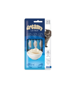 M-PETS Creamy Treats for Cats - Tuna & Shrimp 4x15g (60g)
