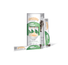 M-PETS Creamy with Functions - Cat treat - Light weight - Codfish & Chicken 4x15g (60g) - Pack of 12