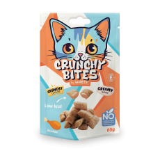 M-PETS Crunchy Bites Cat Treat - Chicken 60g - Pack of 12