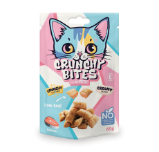 M-PETS Crunchy Bites Cat Treat - Salmon 60g - Pack of 12