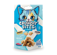M-PETS Crunchy Bites Cat Treat - Tuna 60g - Pack of 12