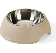M-Pets Eco Bamboo Bowl Sand M 350Ml