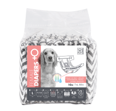 M-Pets Female Dog Diapers L 10 pack