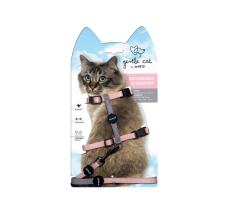 M-Pets Gentle Cat Harness & Leash Set Blush Pink