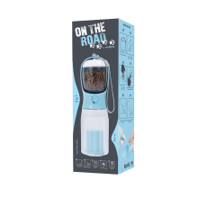 M-PETS On The Road 3-in-1 Water Bottle 600ml – Blue