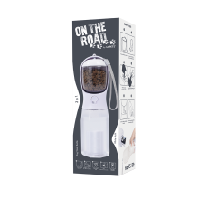 M-PETS On The Road 3in1 Water Bottle 600ml White