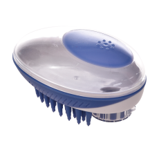 M-Pets Rubeaz Soap Dispenser & Brush Blue