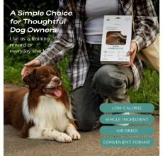 O2Pets Dog and Puppy Lamb Slice Hypoallergenic Treats – 100% Lamb Single Ingredient Snack – Healthy Choice for Sensitive Digestion, Food Sensitivities & Skin Support, High-Value Training Reward 70 gr