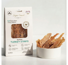 O2Pets Chicken Strips for Cats – 100% Pure Chicken Breast Single Ingredient Cat Treats – Natural High-Protein Feline Snack, Grain-Free & Low Fat Daily Reward 30gr