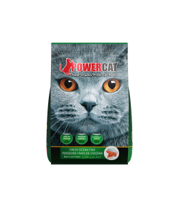 Powercat Fresh Ocean Fish Dry Cat Food – Halal, 450 g