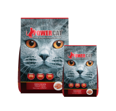 Powercat Fresh Chicken Dry Cat Food Bundle – Halal, 1.3 kg + 450 g