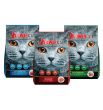 Powercat Mega Bundle – Tuna + Ocean Fish + Chicken Dry Cat Food – Halal, 1.3 kg × 3