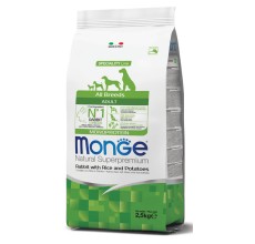 Monge All Breed Adult Rabbit Rice Pot 2.5Kg