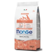 Monge All Breed Adult Salmon Rice 2.5Kg