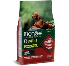 Monge Bw Gf Dog Lamb Pot Peas 2.5Kg