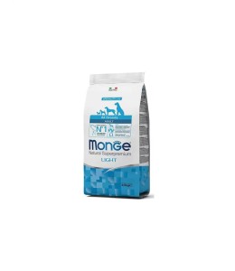 Monge Natural Superpremium All Breeds Adult Light Salmon with rice 2.5KG