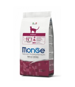 Monge Natural Superpremium Indoor Rich in Chicken 1.5KG