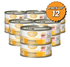 MOOCHIE ADULT MINCE WITH CHICKEN 85g Can Pack of 12