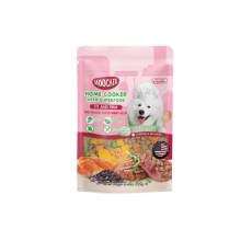 Moochie Home Cooked Dog Food  - Fit and Firm - Beef, Salmon and Riceberry Recipe 255g