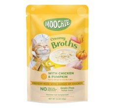 Moochie Creamy Broth With Chicken & Pumpkin 40g - pouch