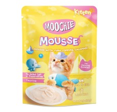 Moochie Kitten Tuna With Topping Calamari 70g - pouch