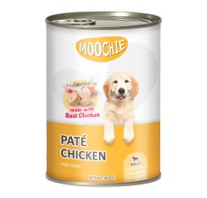 Moochie Pate With Chicken Dog Wet Food Can 400g
